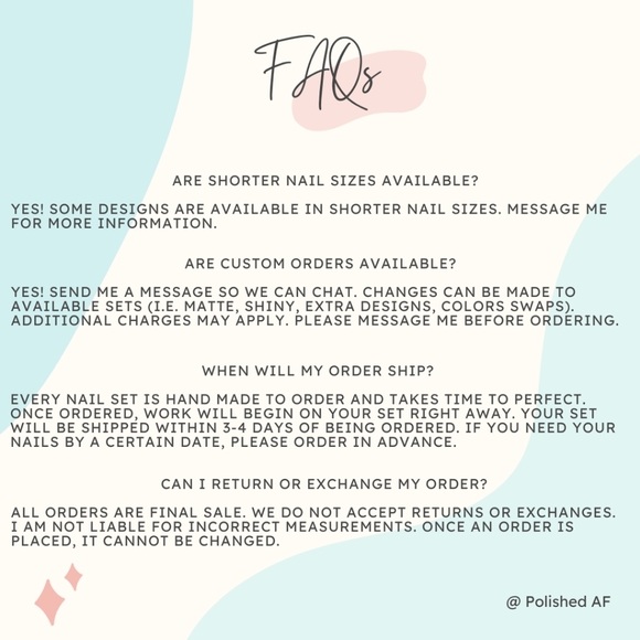 🖤 Brunch, Nail Set - Picture 13 of 13